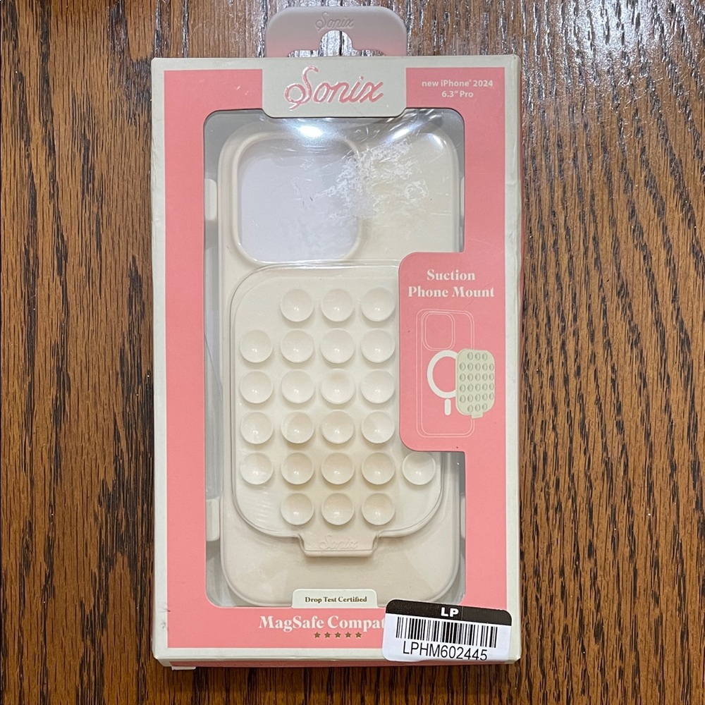 New Sonix Linen Suction Phone Mount Case